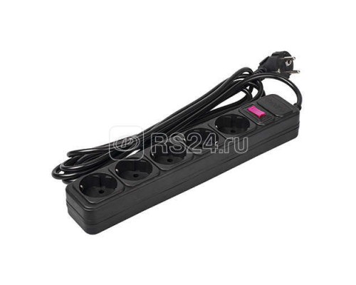 Фильтр сетевой FOP-05GS-300 5х3м 10А/2.2кВт с выкл. з/к ПВС 3х0.75 ФАZА 5007642