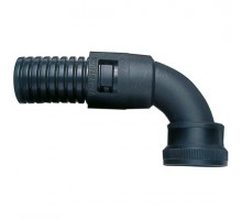 Фитинг AL UNEF 90град. поворот. пласт.+алюм. d28 U088 черн. (уп.10шт) ABB 7TCA296000R0885
