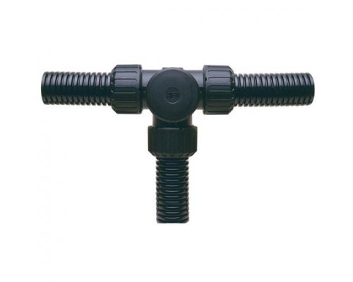 Фитинг AR Т-образный пласт. d13 черн. (уп.10шт) ABB 7TCA296000R1394
