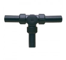 Фитинг AR Т-образный пласт. d34 черн. (уп.10шт) ABB 7TCA296000R1468