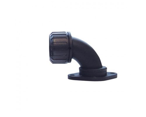 Фитинг AS 90град. с фланцем пласт. d16 черн. (уп.10шт) ABB 7TCA296000R1606