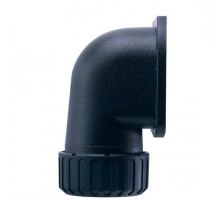 Фитинг AS 90град. с фланцем пласт. d34 черн. (уп.10шт) ABB 7TCA296000R1711