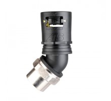 Фитинг AT 45град. пласт.+метал d34 M32 черн./желт. (уп.10шт) ABB 7TCA296170R0542
