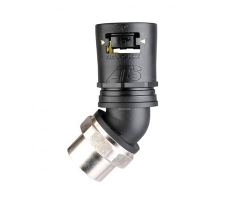 Фитинг AT 45град. пласт.+метал d34 M32 черн./желт. (уп.10шт) ABB 7TCA296170R0542