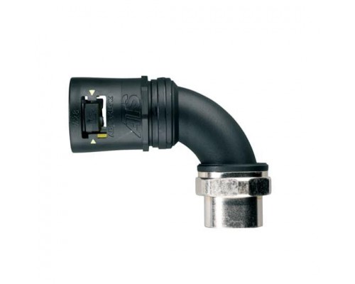 Фитинг AT 90град. пласт.+метал d42 125 черн./желт. (уп.2шт) ABB 7TCA296170R0597