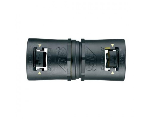 Фитинг AT прямой поворот. пласт. d16 черн./желт. (уп.10шт) ABB 7TCA296170R0085