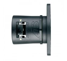 Фитинг AT прямой поворот. пласт. d28 черн./желт. (уп.10шт) ABB 7TCA296170R0381