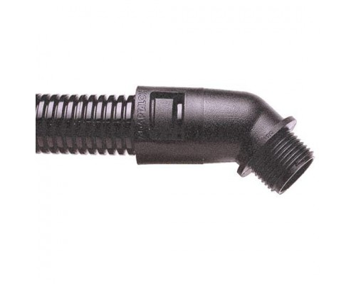 Фитинг Adaptalok AL 45град. нейлон d21мм 050 AL21/050/45/BL черн. (уп.10шт) ABB 7TCA296000R0538