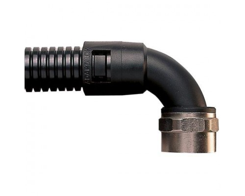 Фитинг Adaptalok AL 90град. нейлон d13мм PG11 AL13/PG11/ /BL черн. (уп.10шт) ABB 7TCA296000R0230