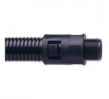 Фитинг Adaptalok AL прямой нейлон d18мм M20 AL18/M20/A/BL черн. (уп.10шт) ABB 7TCA296000R0521