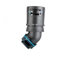 Фитинг Adaptalok ATS AT 45 d48мм PF150 AT48/PF150/45/BLB 45град. нейлон/эластомер черн./голуб. (уп.10шт) ABB 7TCA296170R0705