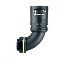 Фитинг Adaptalok ATS AT C90 d13мм M16 AT13/M16/C90/GRY 90град. нейлон/эластомер сер./желт. (уп.10шт) ABB 7TCA296170R0030