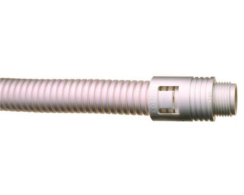Фитинг Korifit KF A d16мм M16 KF16/M16/A/GR прямой нейлон сер. (уп.10шт) ABB 7TCA296140R0014