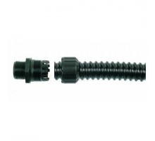 Фитинг XF прямой пласт. d32 M32 черн. (уп.10шт) ABB 7TCA296060R0135