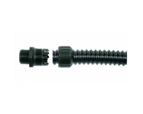 Фитинг XF прямой пласт. d40 M40 черн. (уп.2шт) ABB 7TCA296060R0144