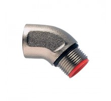 Фитинг-переходник B M25 B/M25/45 45град. никелированная латунь сер. (уп.10шт) ABB 7TCA296030R0013