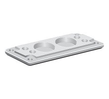 Фланец YMFMB10861SET II/C для руб. в пласт. боксе 2хM50 + 4хM20 ABB 1SCA022715R9090