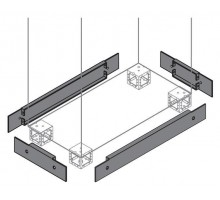 Фланец цоколя 100х400мм (уп.2шт) ABB ZN4000