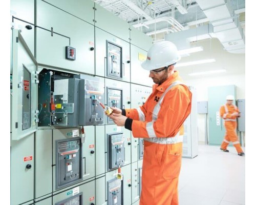 Фланец для выкатного исполнения S3-S4-S5 W ABB 1SDA013890R1