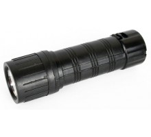 Фонарь 7102-ТН (черн. 1LED 1 реж 2XR03 ; блист-пакет) Ultraflash 11788