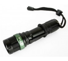 Фонарь E142 (аккум. 220В CREE 3Вт пласт. бокс; черн.) Ultraflash 12187