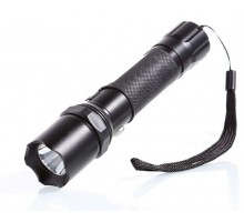 Фонарь E145 (аккум. 220В CREE 3Вт пласт. бокс; черн.) Ultraflash 12352
