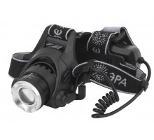 Фонарь GA-805 налобный аккум. регулир. фокус 5Вт CREE алюм. литий 2.5А.ч USB коробка Эра Б0039625