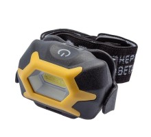 Фонарь GB-701 налобный Практик 5Вт COB 3xAAA сенсор 3 режима блист. ЭРА Б0027819