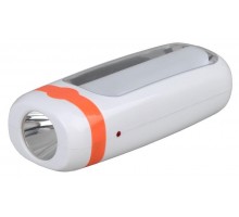 Фонарь KA10S 2в1 10SMD+1W аккум. 4В900мА.ч ЗУ 220В карт. уп. (10/40/1200) ЭРА Б0025642