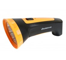 Фонарь LED 3807M (аккум. 220В черн./желт. 7 LED 2 режима SLA пласт. коробка) Ultraflash 12868