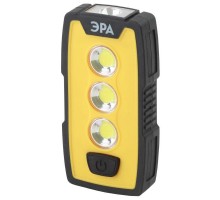 Фонарь RB-802 рабочий «Практик» 6Вт COB+1Вт LED пласт.3хААА IP65 крючок магнит Эра Б0029180