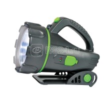 Фонарь S-SL011-BA Black Стандарт «Professional spotlight - 3 max» пласт. 3 Watt LED 3.6В 1200мА Ni-MH battery в/к черн. Uniel 03489
