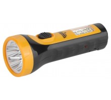 Фонарь TA15 аккум. 4В 1А.ч 2в1 5хLED + 6SMD евро-вилка Трофи Б0016863