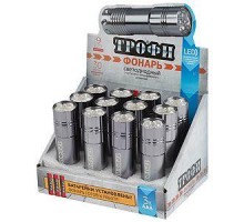 Фонарь TM9-box12 9хLED 3хААА в комплекте алюм. ПРОМО-бокс (уп.12шт) Трофи Б0004986