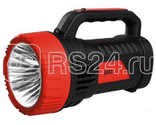 Фонарь аккумуляторный 10Вт LED+10Вт SMD Accu7-L10W/L10W-bk JAZZway 5007413
