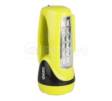 Фонарь аккумуляторный 1Вт+12 SMD AccuF8-L1W/L12-gn ФАZА 5008922