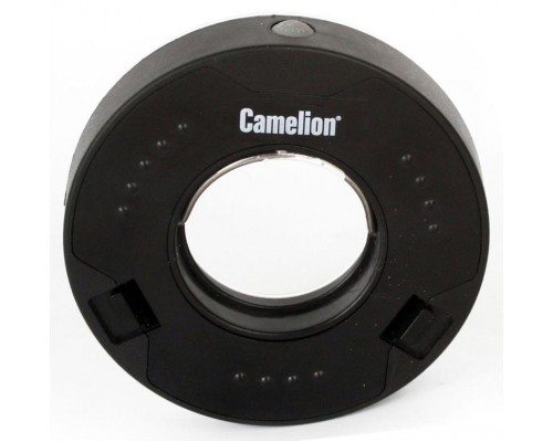 Фонарь для кемпинга LED56322 COBLED 3XААА пласт. блист. черн. Camelion 14259