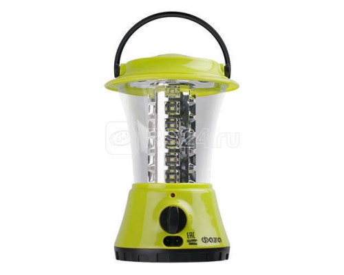 Фонарь кемпинговый AccuF5-L36-gn зел. ФАZА 2851000