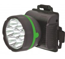 Фонарь налобный 909LED7 (7LED 1 режим; 3хR6 черн.) Ultraflash 11782