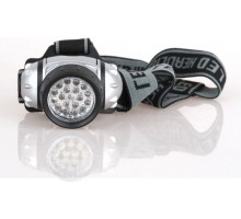 Фонарь налобный LED 5353 (19LED 4 режима; 3хR03 метал.) Ultraflash 10262