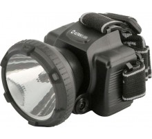 Фонарь налобный аккумуляторный LED 5366 (220В LED 2 режима; черн.) Ultraflash 11649