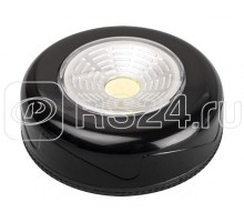 Фонарь пушлайт 1Вт COB TF3-L1W-bk ФАZА 5027244
