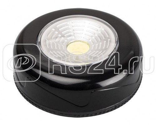 Фонарь пушлайт 1Вт COB TF3-L1W-bk ФАZА 5027244