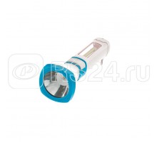 Фонарь светодиодный аккум. 3W LED 3 режима бок. панель COB 2Вт с зарядным устройством КОСМОС KOCAc7023WLED