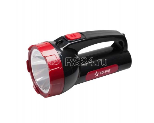 Фонарь светодиодный аккум. BASIC 1х5Вт LED зарядка 220В КОСМОС KOCAc9105WLED