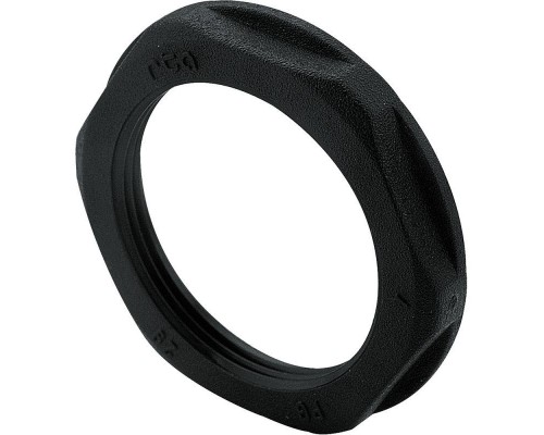 Гайка пластмассовая ISO 12 RAL 9011 Leg 386671