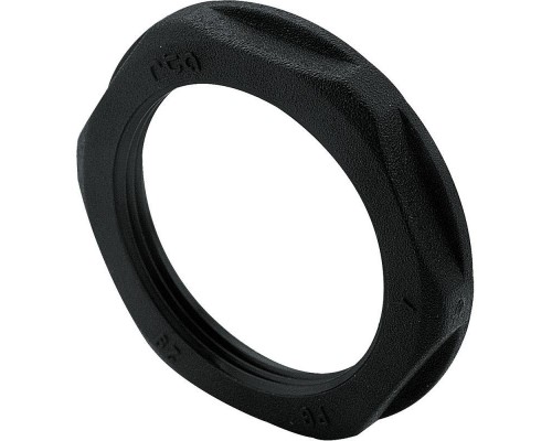 Гайка пластмассовая ISO 40 RAL 9011 Leg 386676