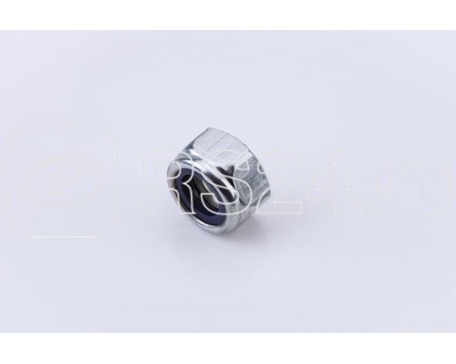Гайка самоконтрящаяся с нейл. вставкой М10 цинк. DIN 985 (уп.90шт) пакет СТРОЙМЕТИЗ UTORM3040068