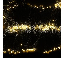 Гирлянда LED Clip Light 100мм 5х20м с трансф. теплый белый NEON-NIGHT 323-506