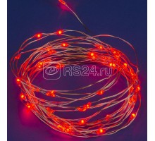 Гирлянда LED ULD-S1000-100/DTA/RC RGB IP44 10м 100 диодов RGB свет пульт ДУ в/к провод прозр. Uniel UL-00007180